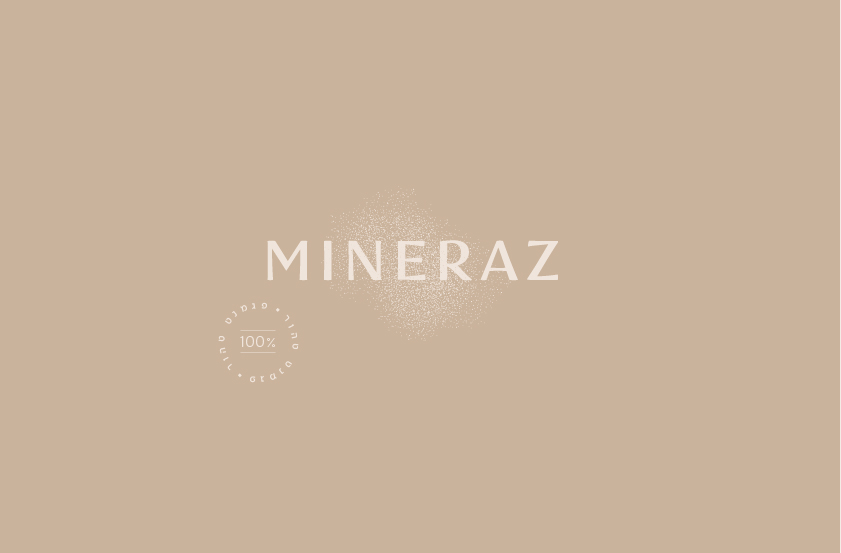 עיצוב לוגו לחברת מינרז- מיתוג לחברת קוסמטיקה טבעית